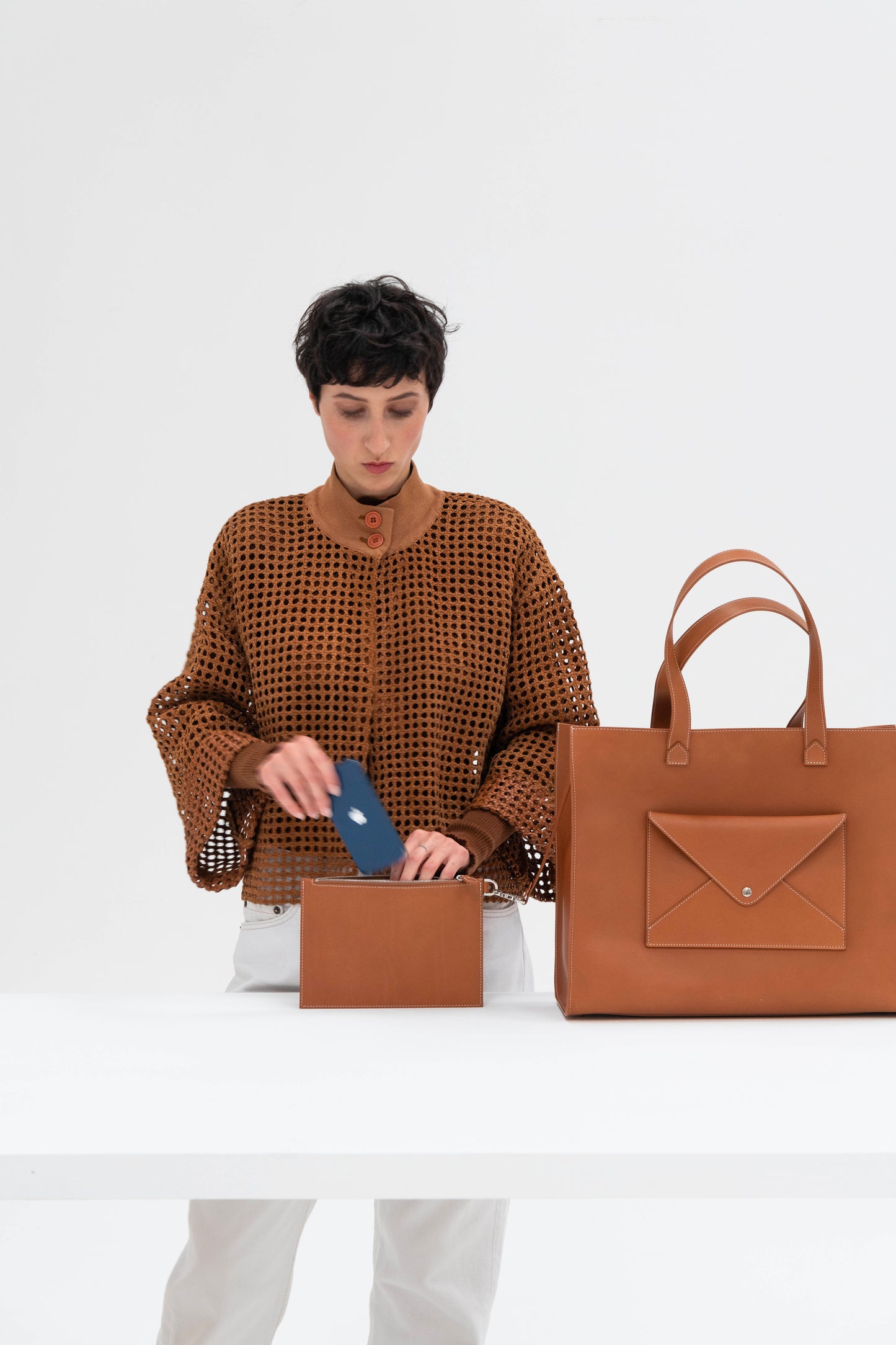 ENVELOPPE Sellier Calf