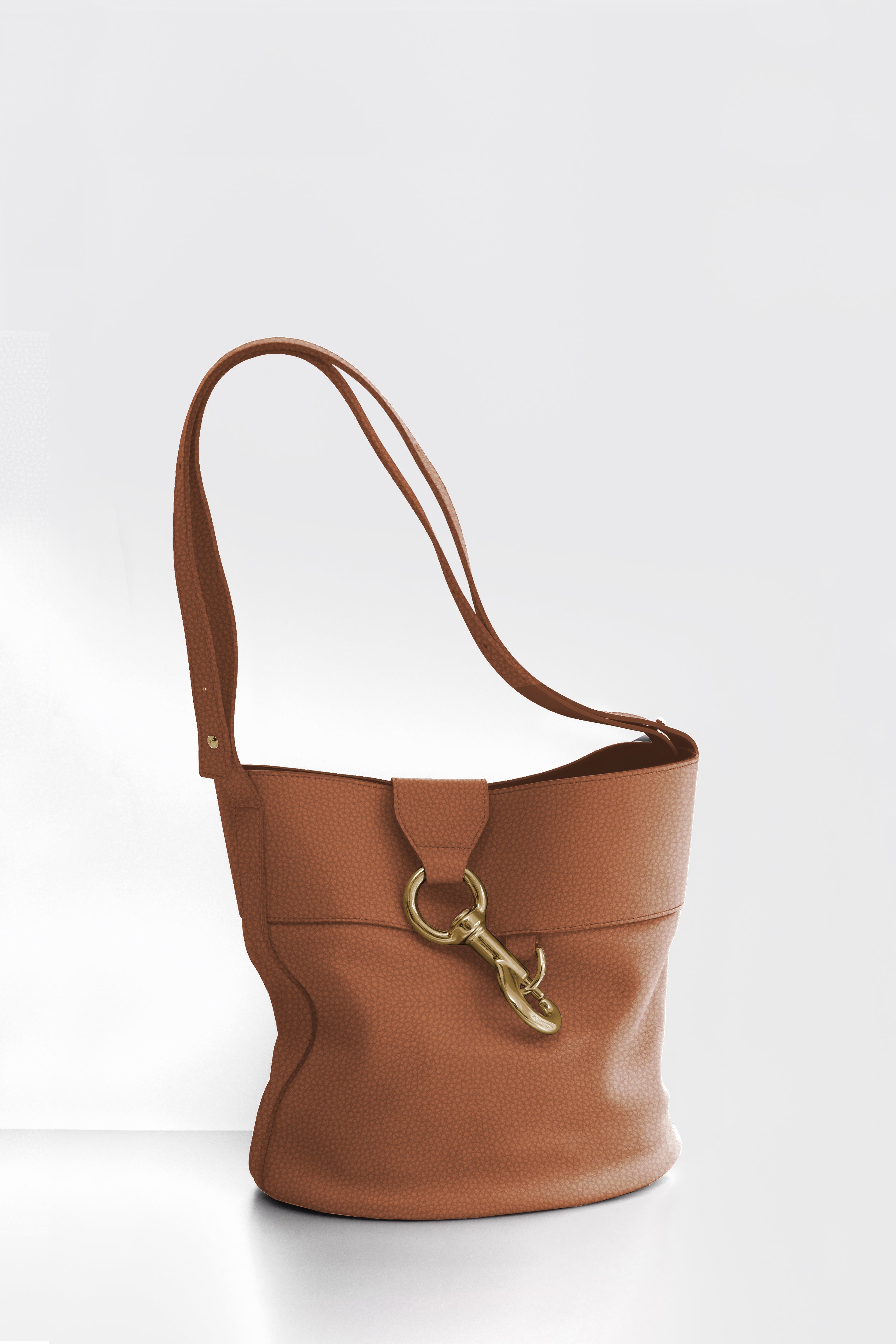 Medium Mousqueton Bag Gold